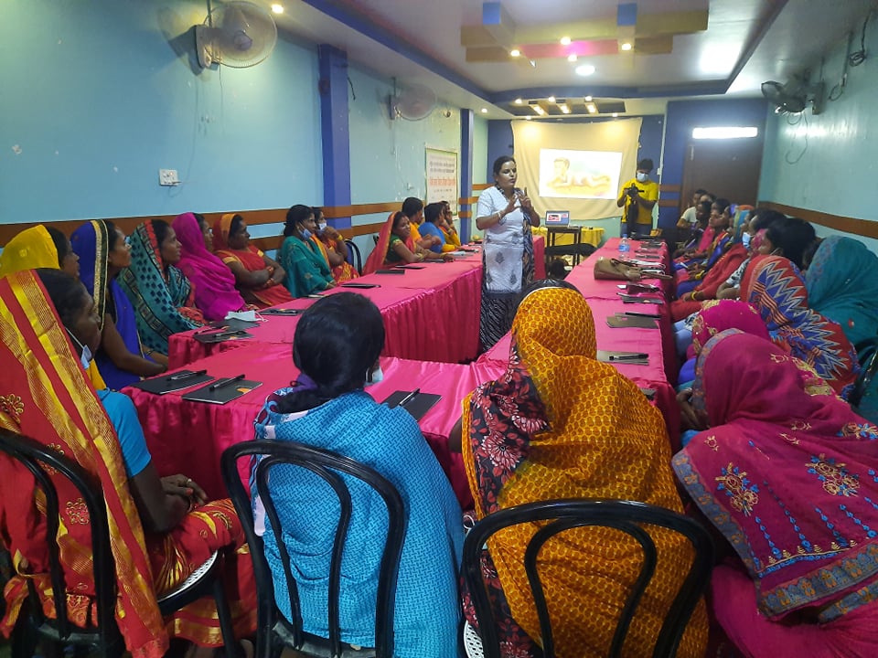 Training of Trainers for 30 Musahar women mobile trainers